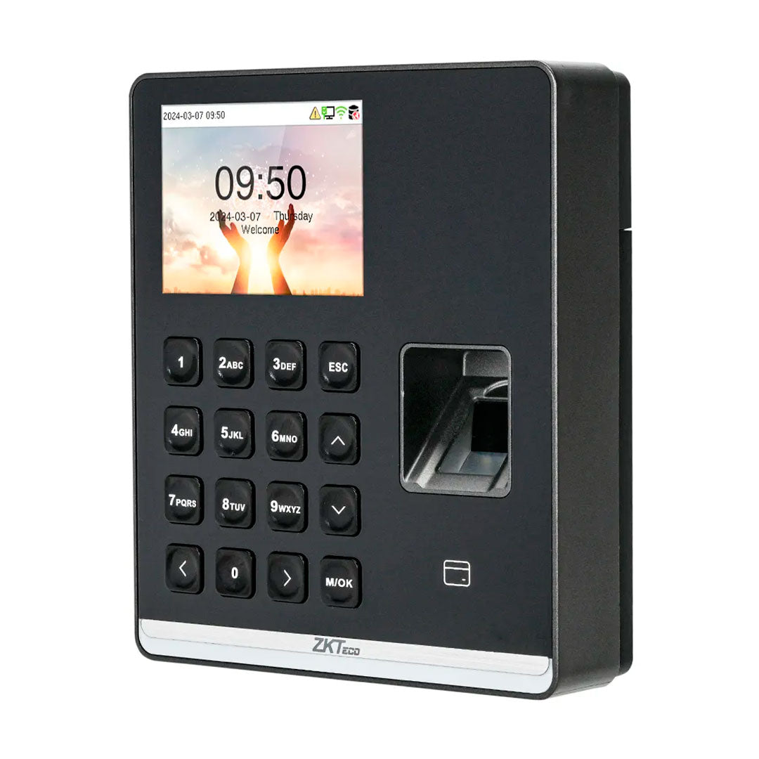 ZKTECO SENSEFP M1 Control de Asistencia Con Lector de Huella y Tarjeta