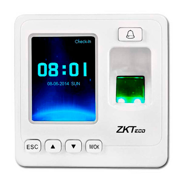 ZKTECO SF100 Control de acceso y asistencia simple / 1500 huellas / 80000 eventos / tcpip / usb