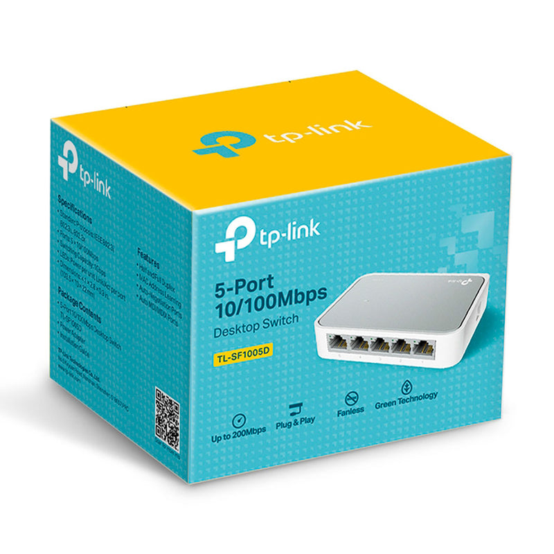 TP-LINK SF1005D Switch de 5 puertos 10/100Mbps auto MDI/MDIX