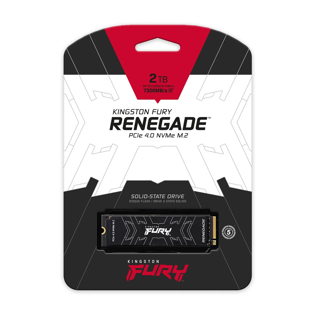 KINGSTON FURY RENEGADE Unidad SSD 2TB NVMe M.2 PCIe SFYRD/2000G