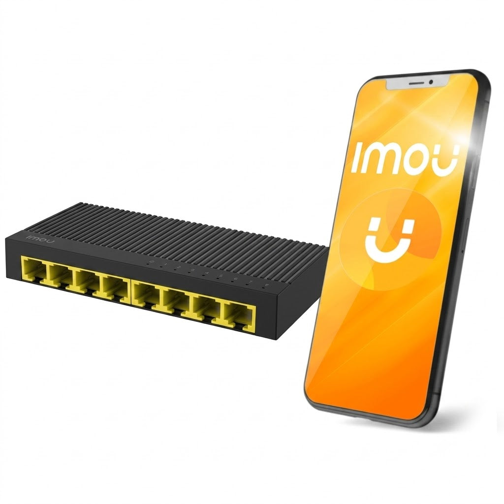 IMOU SG108C Switch De Red 8 Puertos Gigabit