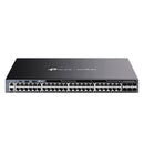 TP-LINK SG6654XHP Omada L3 Stackable Switch with 48 Gigabit PoE+ ports and 6 10G ports