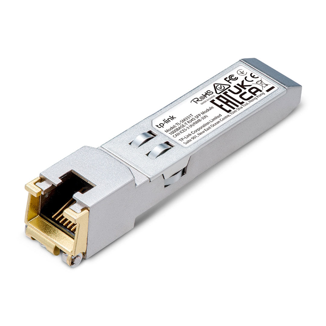 TP-LINK SM331T Transceiver SFP 1000base-T RJ45 Omada 100mts