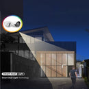 UNIVIEW IPC2124LE-ADF28KMC-WL Câmera de segurança IP 4MP 2K 2,8 mm IR30 WDR Áudio bidirecional COLORHUNTER