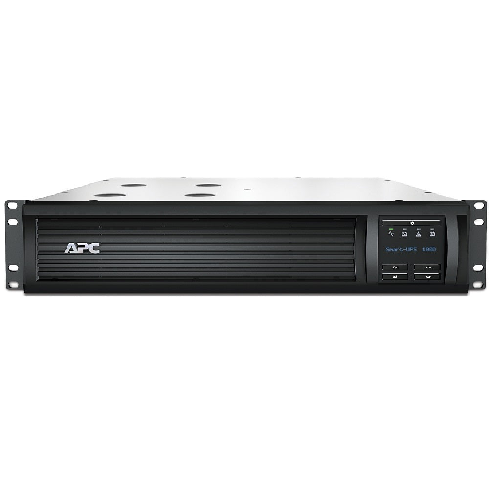 APC SMT1000RMI2UC UPS línea interactiva 1000va 700w 2u montaje en rack AVR LCD smartconnect+smartslot