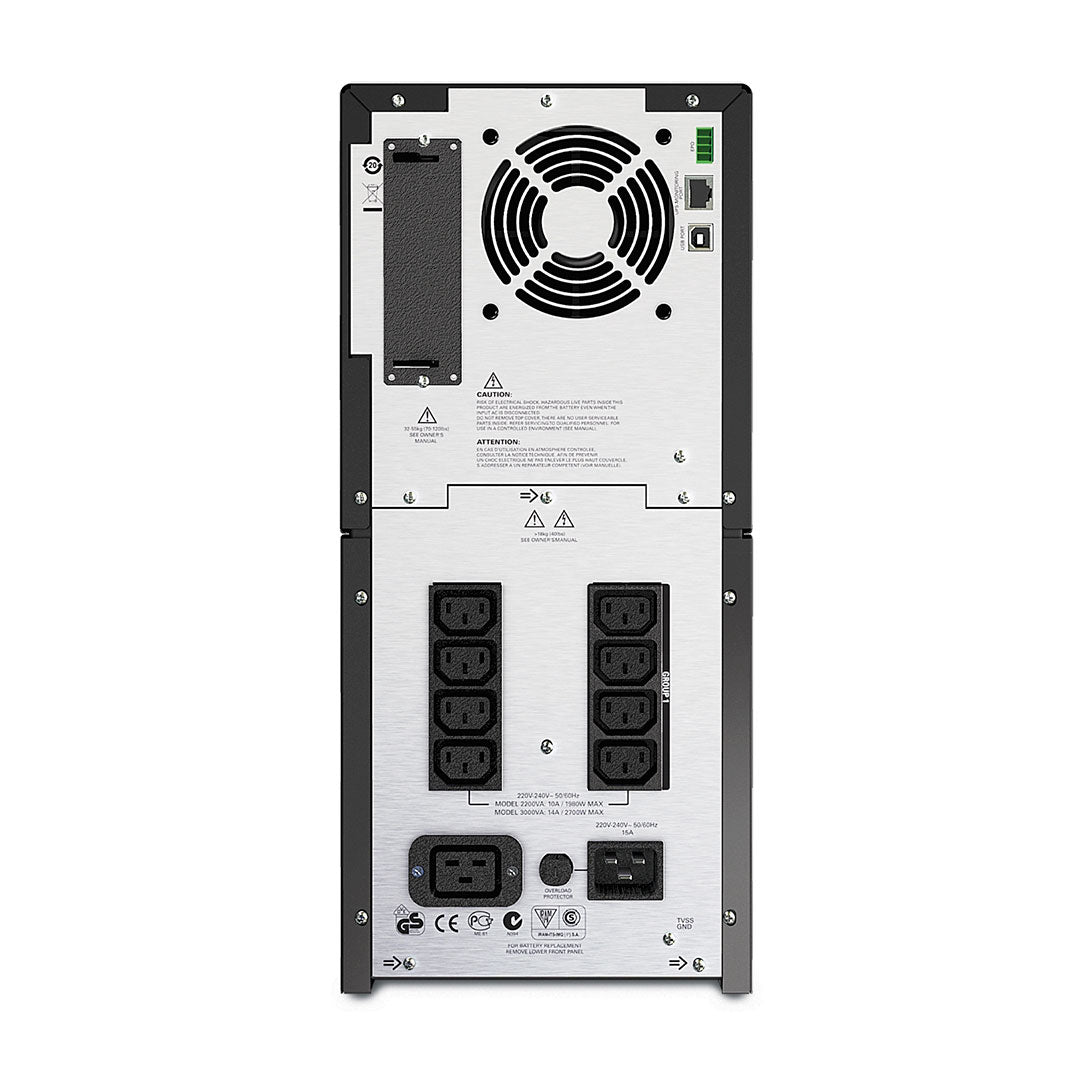 APC SMT2200I UPS online 2.2kva 1.98w torre AVR 8 tomas pantalla LCD