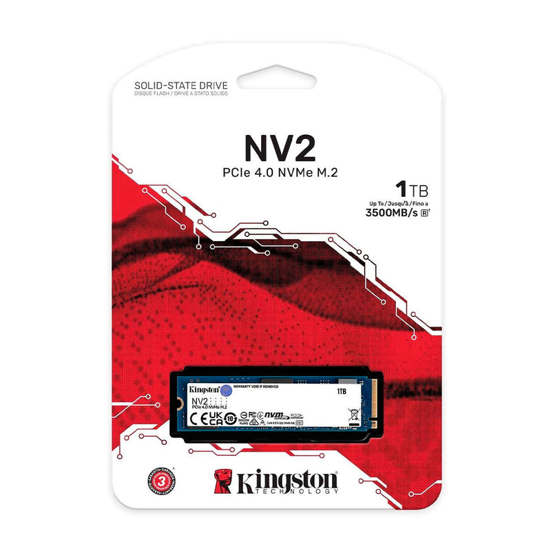 KINGSTON SNV2S/1000G - DISCO SOLIDO KINGSTON  NV2 NVME PCIE 4.0 1000GB (1TB)