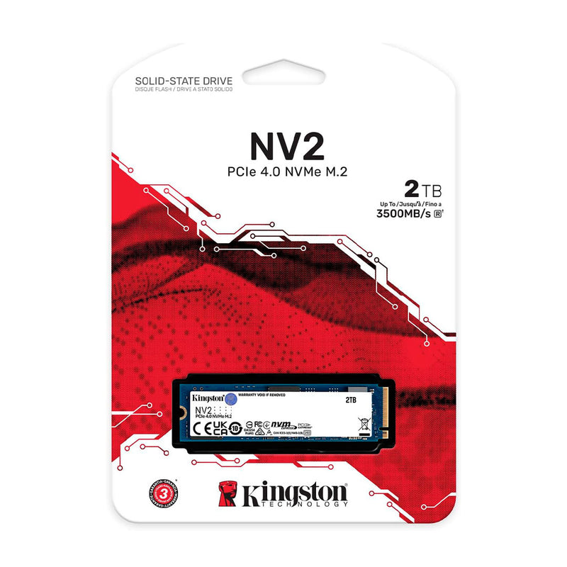 KINGSTON SNV2S/2000G - DISCO SOLIDO NV2 NVMe PCIe 4.0 2000GB 2TB