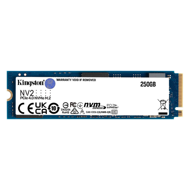 KINGSTON SNV2S/250G - Unidad en estado solido Kingston NV2 NVMe PCIe 4.0 250GB