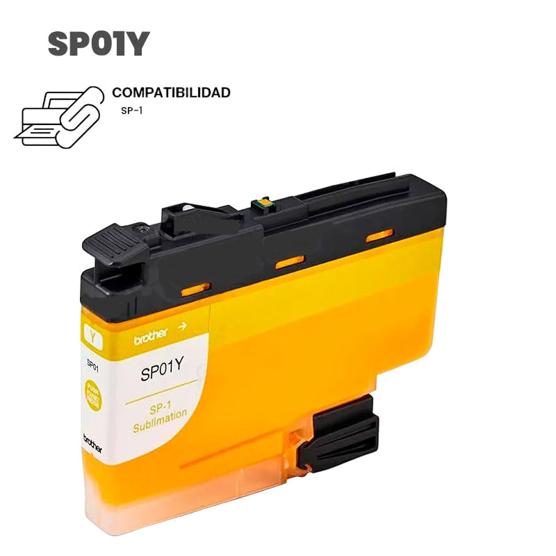 BROTHER SP01YS Cartucho De Tinta Sublimación Color Amarillo