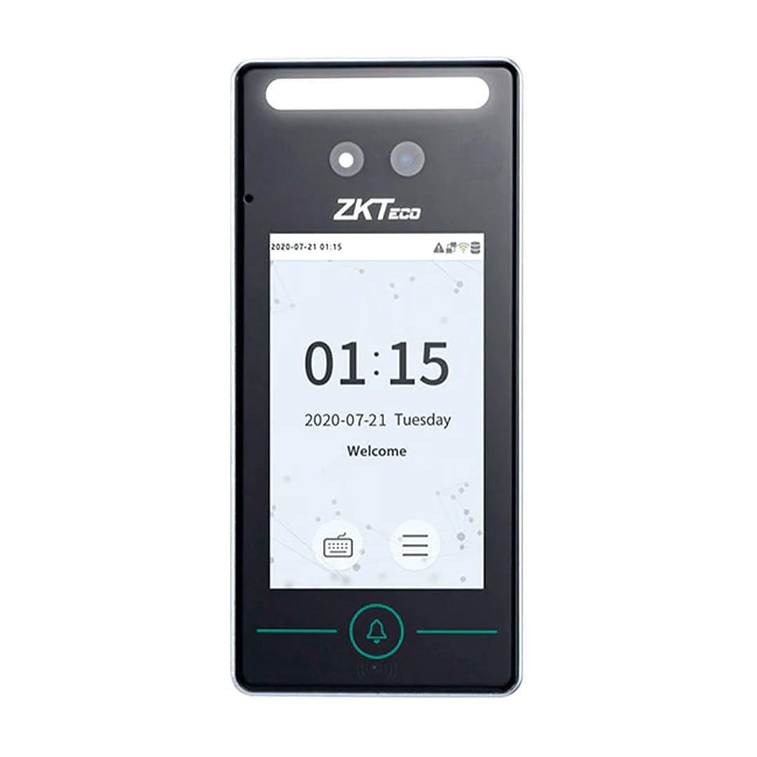ZKTECO SPEEDFACE-V4L Control de Acceso y Asistencia con Lector de Palma, Rostro y Tarjeta