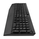 PHILIPS K303 Teclado inalámbrico Bluetooth 4.0 105 teclas tipo POP, Negro