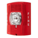 SYSTEM SENSOR SPSR Wall-mounted speaker with estro red