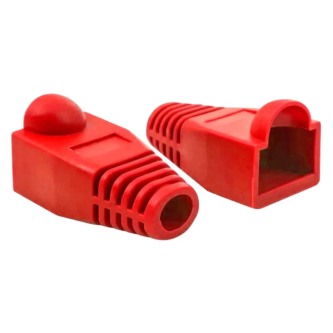 DIXON SR-V11/RDB-CN Capucha para Plug RJ45 rojo x 100unid