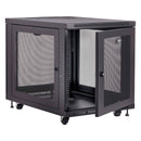 TRIPP-LITE SR12UB  Gabinete, de Piso, de 12U, de profundidad, media, SmartRack