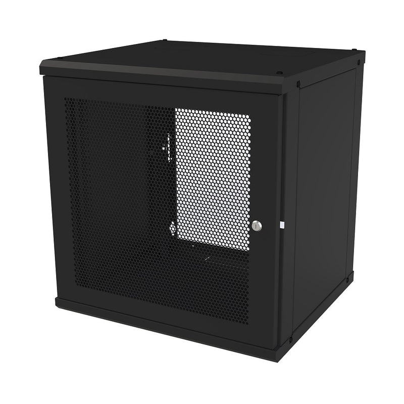 SATRA 1105120001 Gabinete de pared con puerta perforada 12RU 60x53x53