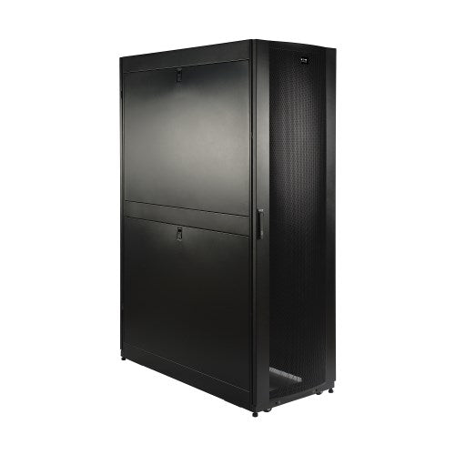 TRIPP-LITE SR42UBDP Gabinete, Premium, Profundo, SmartRack, de 42U, con puertas, y paneles laterales