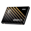 MSI SSD480GMSSPS270 Solid State Drive MSI SPATIUM S270 SATA 2.5" 480GB, SATA III 6.0 Gbps