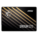 MSI SSD480GMSSPS270 Solid State Drive MSI SPATIUM S270 SATA 2.5" 480GB, SATA III 6.0 Gbps