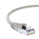 SANNY TELECOM ST-1.1GC6-SR45 Patch Cord CAT 6 x 30cm gray shielded connector
