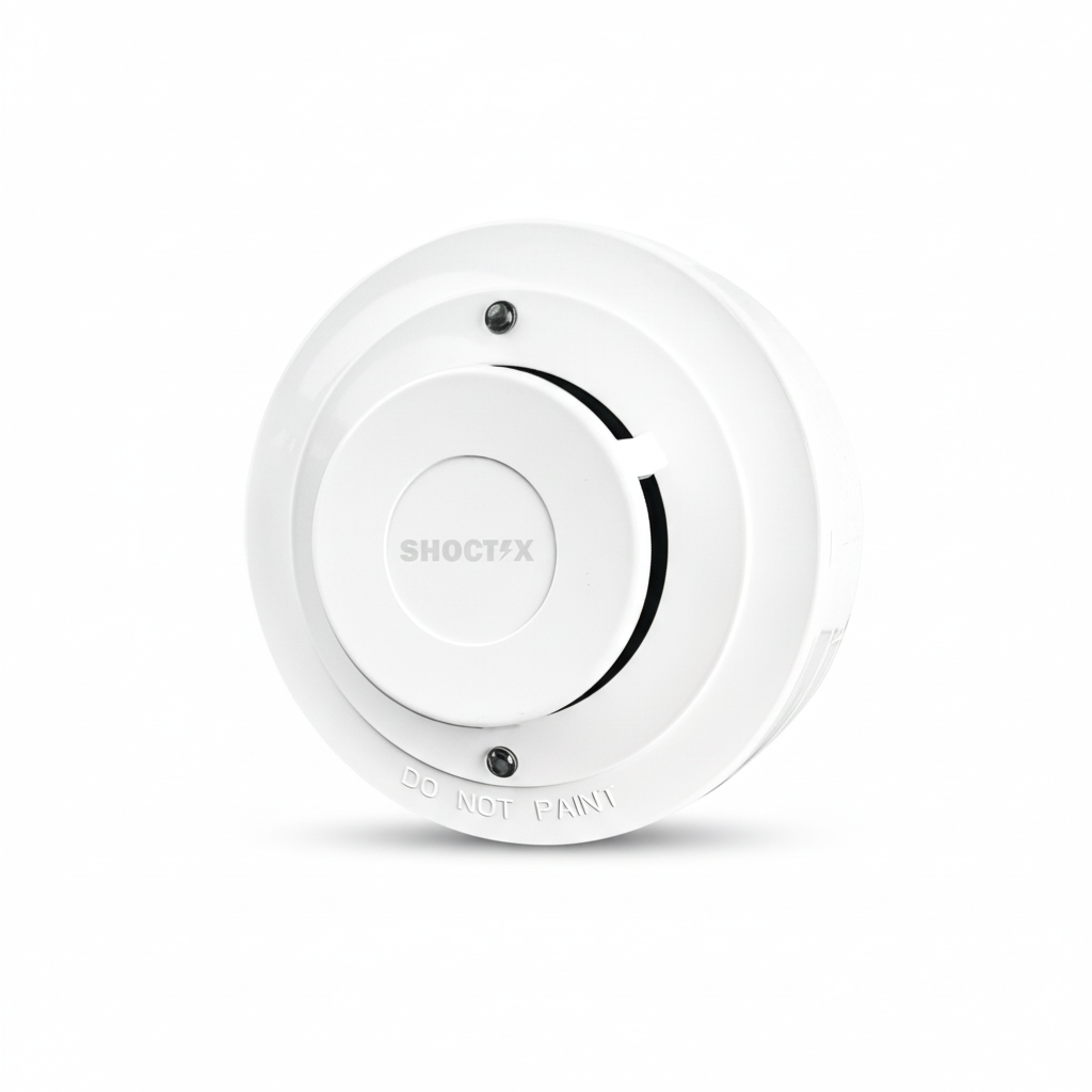 SHOCTIX ST-SD4-2 Detector de Humo Convencional 12/24V 2/4 Hilos