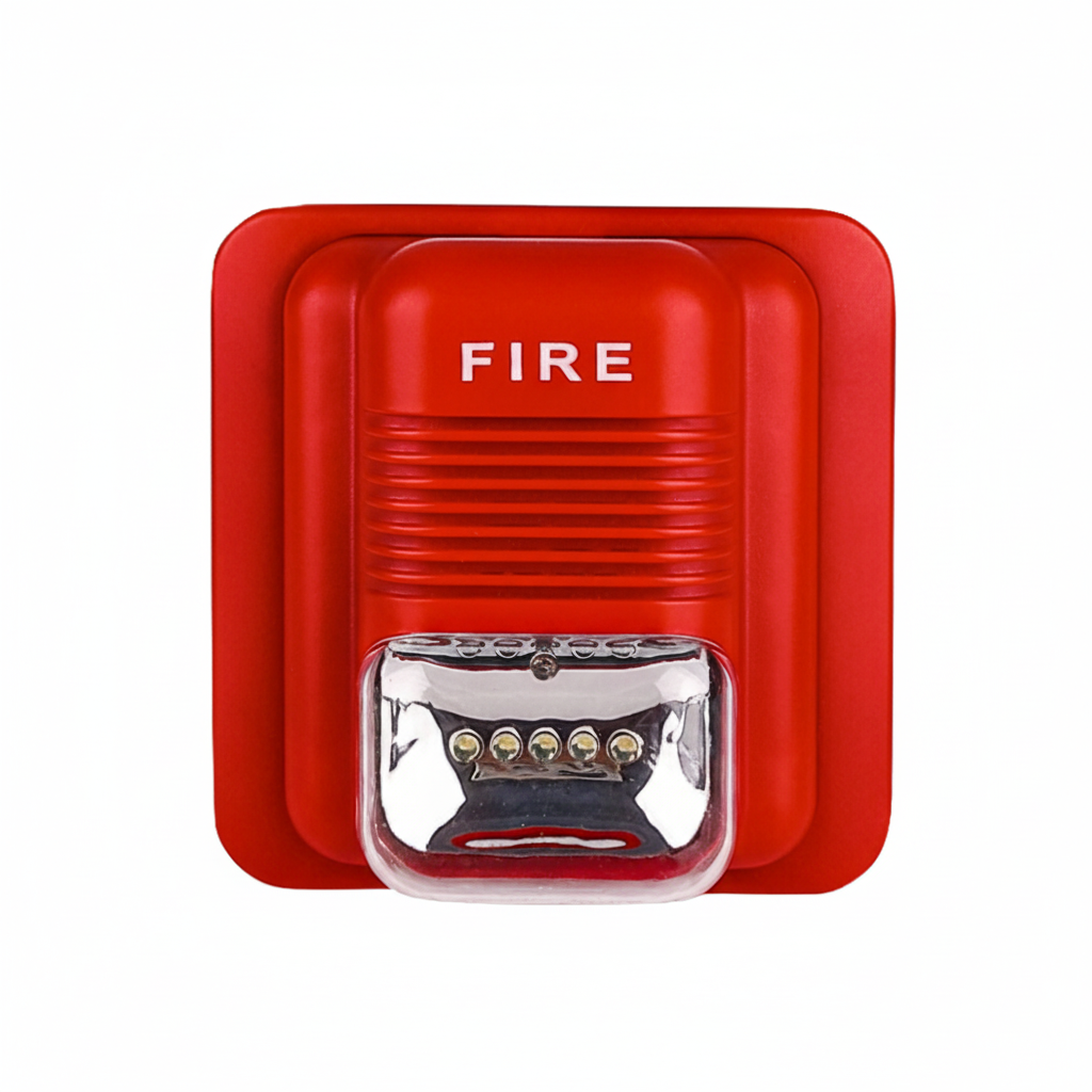 SHOCTIX ST-SIR2L Sirena Con Luz Estrobo LED 12V