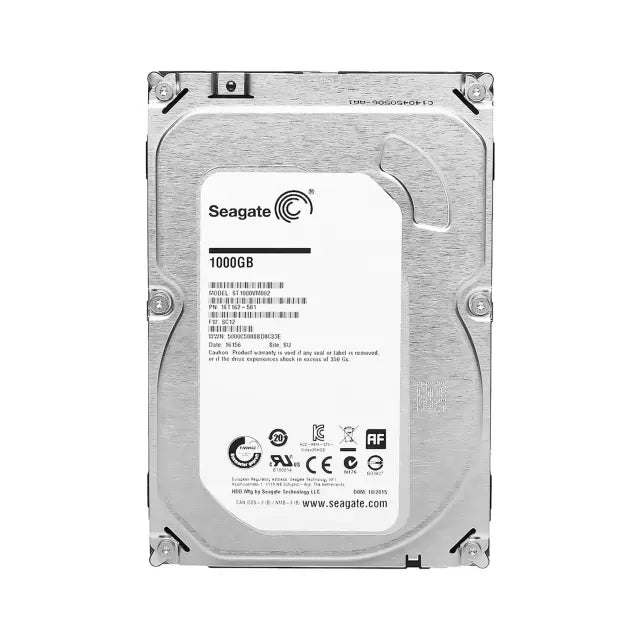 SEAGATE ST1000VM002 Disco Duro 1TB 3.5" Interno Pull