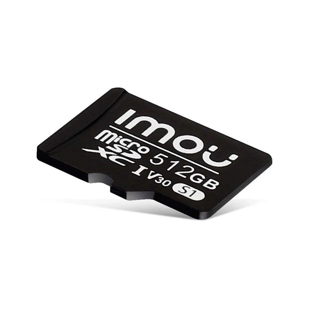 IMOU Memoria MicroSD 512GB Clase 10 para Cámara de Seguridad 24/7