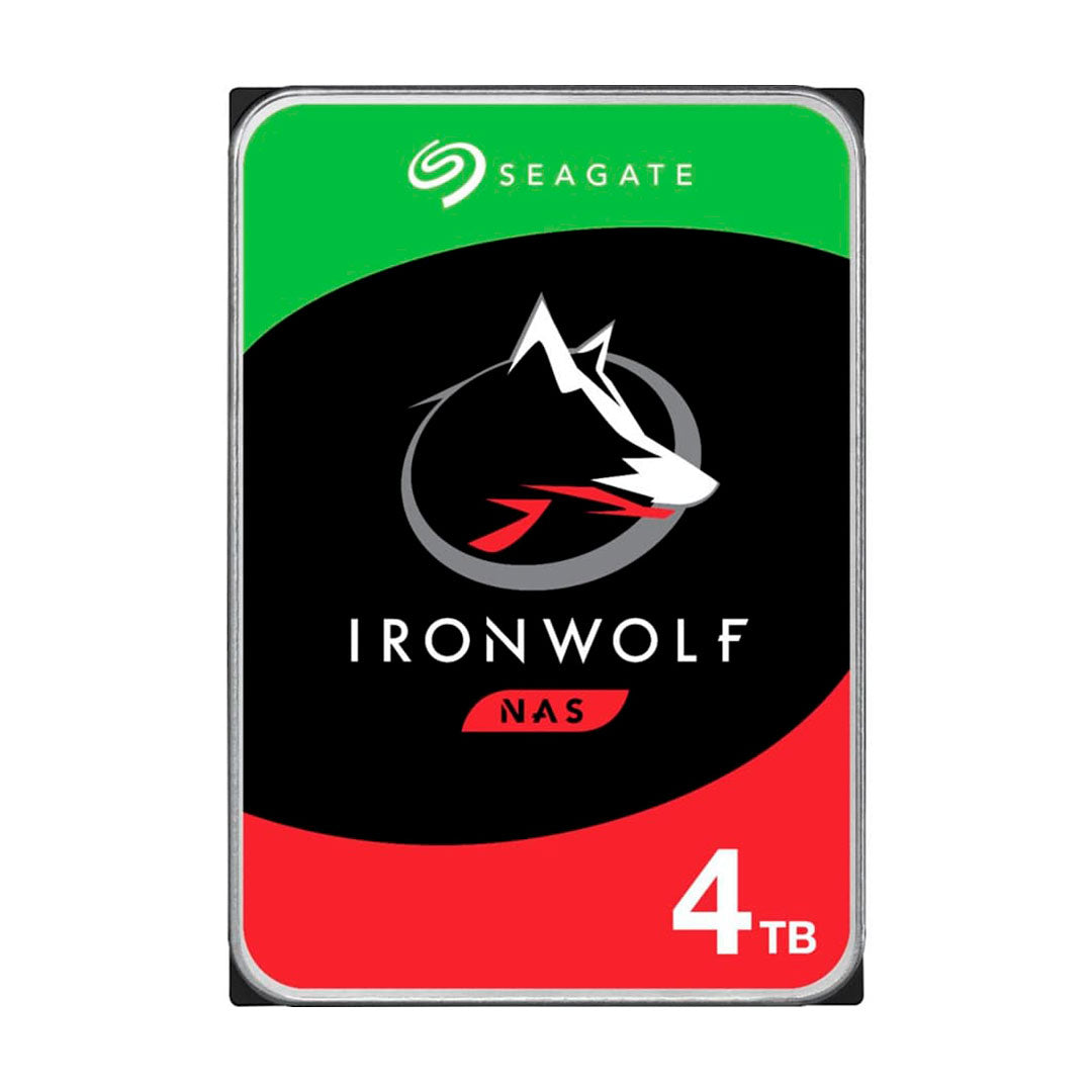 SEAGATE IronWolf Disco Duro NAS 3.5 4TB 5400RPM 256MB SATA