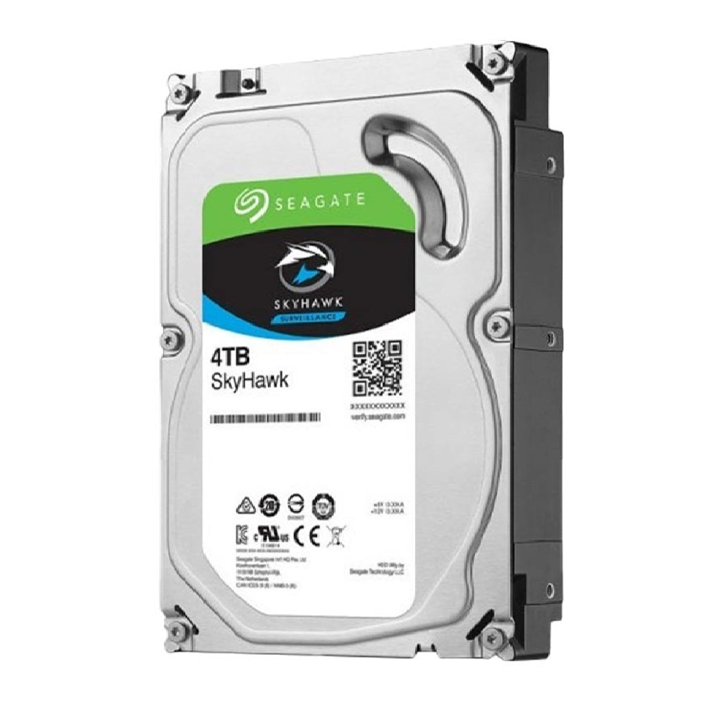 Disco duro Seagate SkyHawk de 4TB para videovigilancia, almacenamiento de datos.