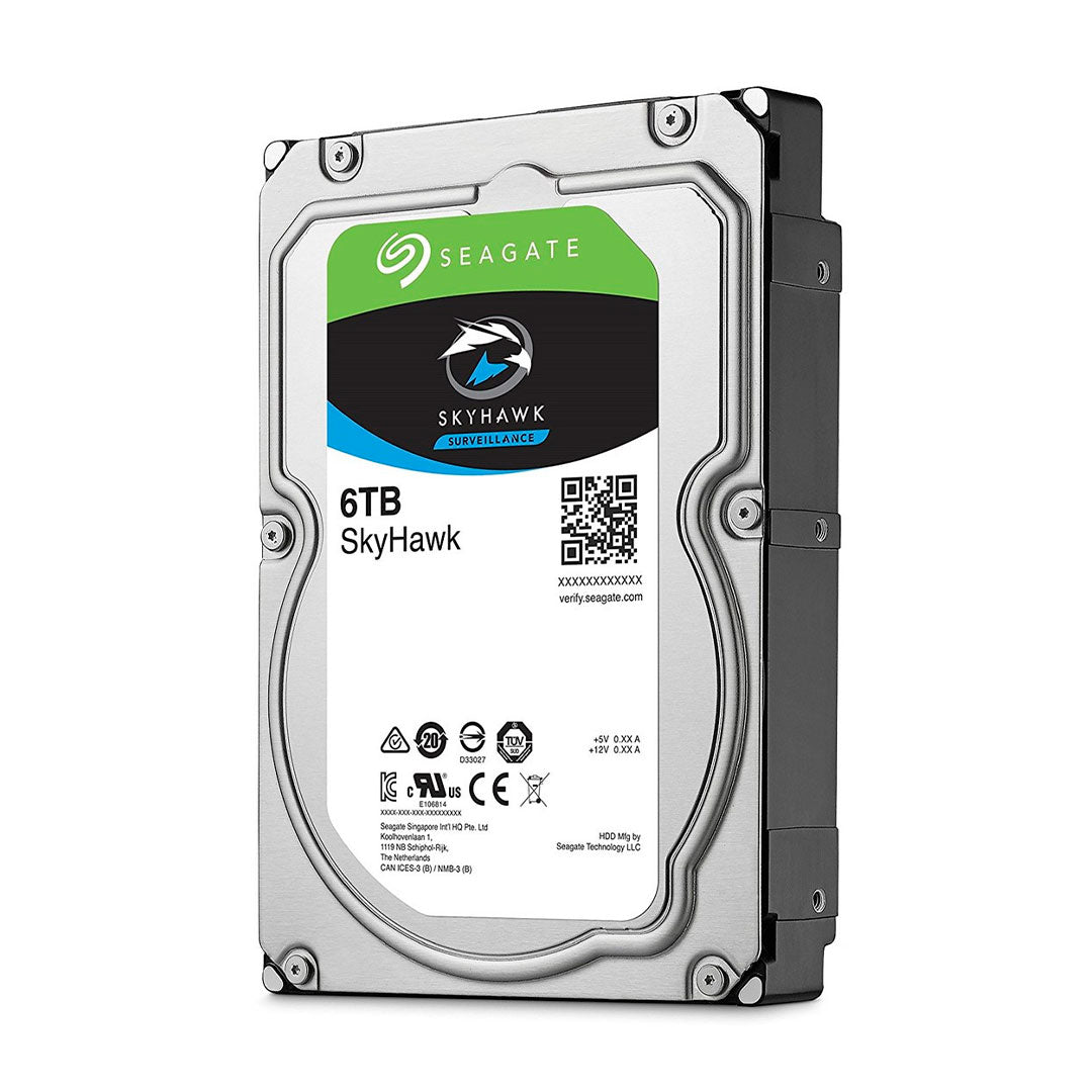 SEAGATE ST6000VX001 SKYHAWK Disco Duro 6TB 3.5" para Videovigilancia