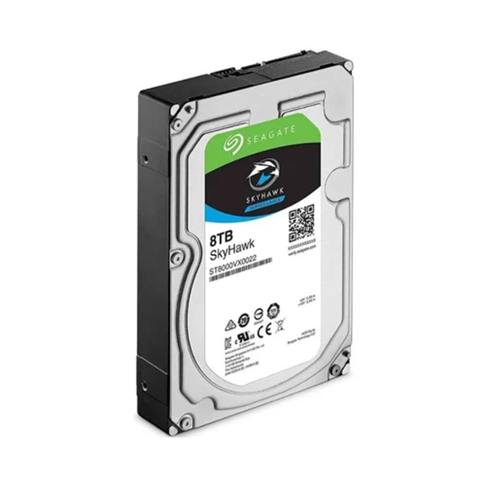 SEAGATE ST8000VE000 SKYHAWK Disco Duro 8TB 3.5" 7200RPM para Videovigilancia