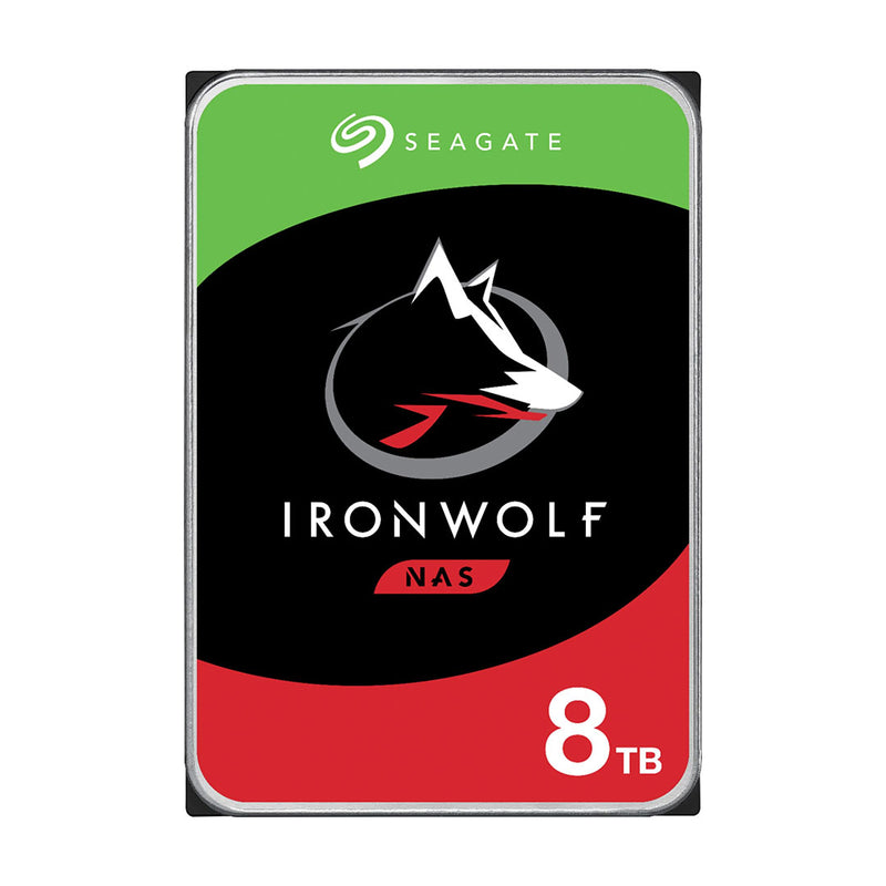 SEAGATE IronWolf Disco Duro NAS 3.5 8TB 7200RPM 256MB SATA