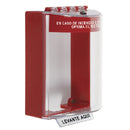 STI STI-13220FR-ES Universal protective cover stopper for manual station with siren