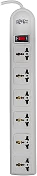 TRIPP-LITE SUPER6OMNID Protector, contra, sobretensiones, 6 tomacorrientes, universales, de 230V