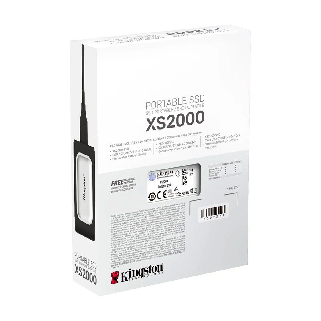 KINGSTON SXS2000/1000G SSD Disco Sólido Externo SSD 1TB USB-C