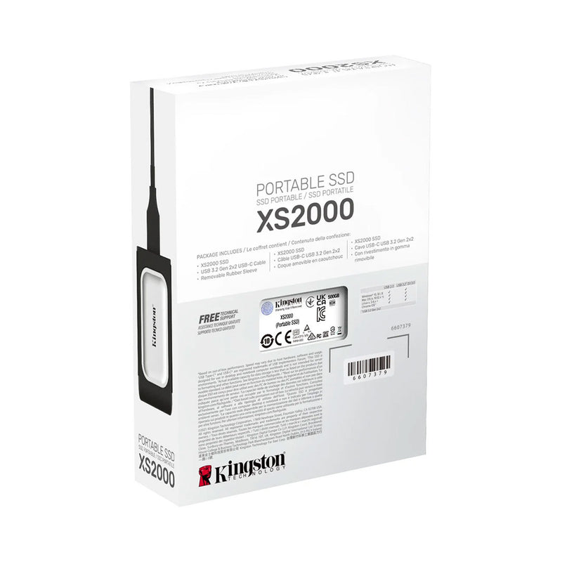 KINGSTON SXS2000/500G - DISCO SOLIDO externa Kingston XS2000 500GB USB 3.2 Gen 2x2 Tipo-C