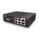 SATRA 1403010000 6-port Giga switch with 4 POE+ 65w non-manageable rackable ports 