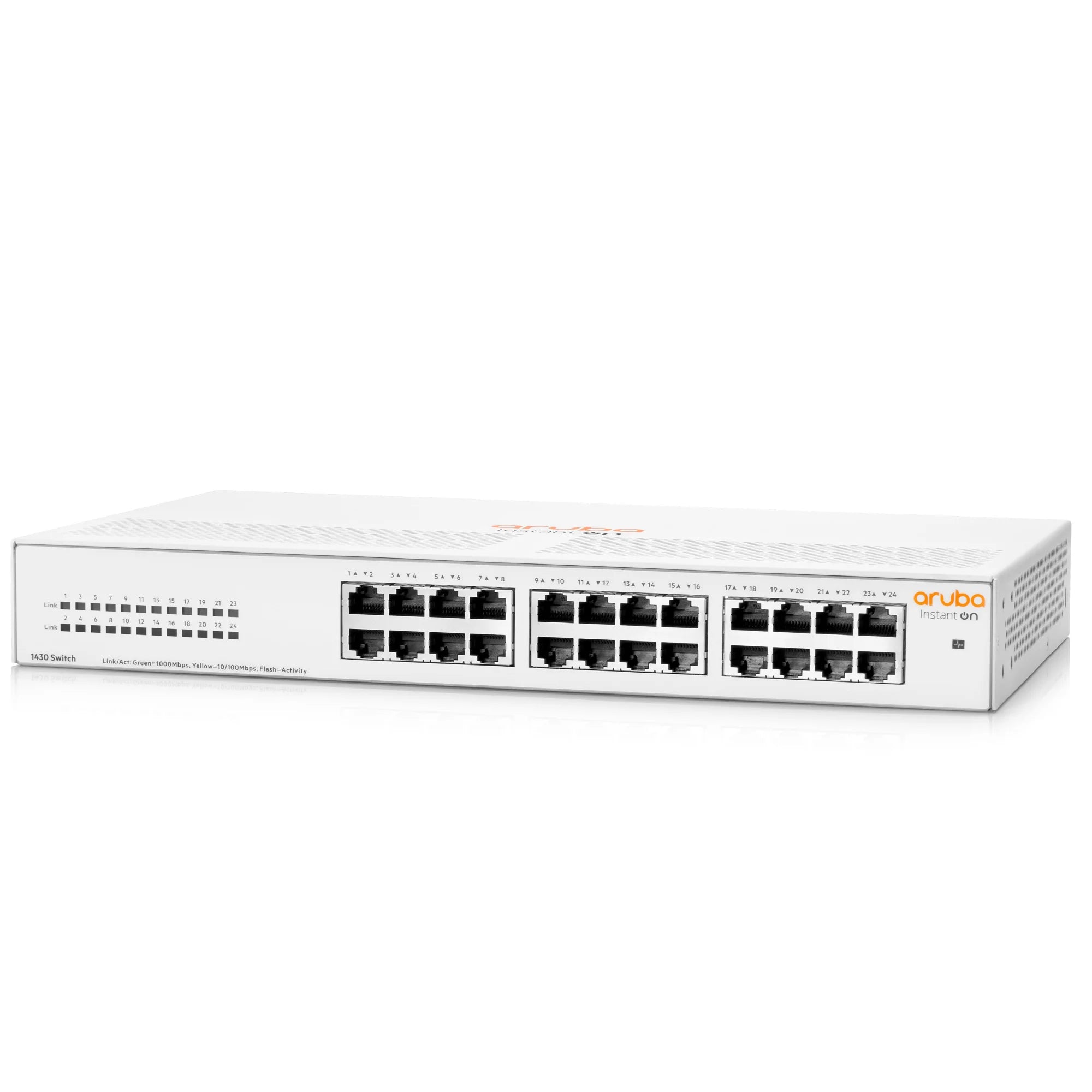 HPE Networking Instant On 1430 Switch 24 puertos Gigabit 1RU no administrable R8R49A