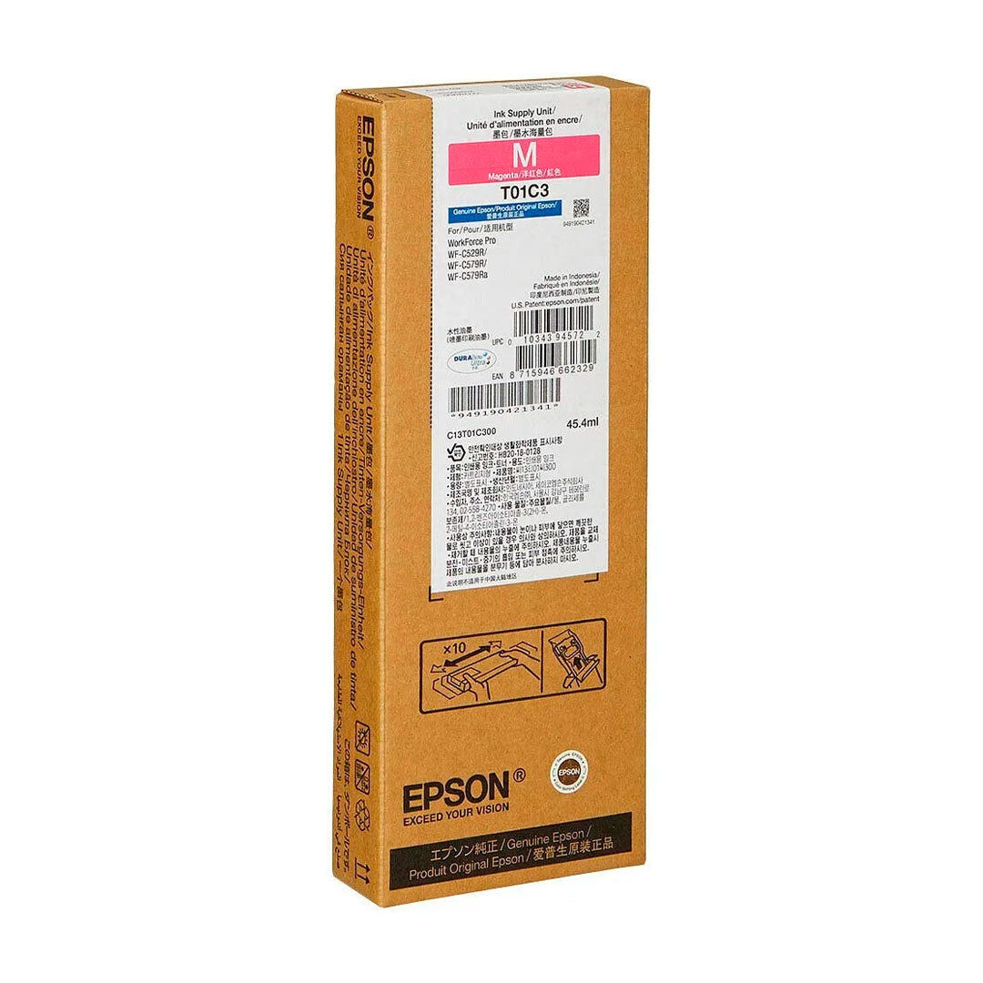 EPSON T01C300 Tinta  Magenta WorkForce Pro WF-C529R / C579R, 5000 páginas