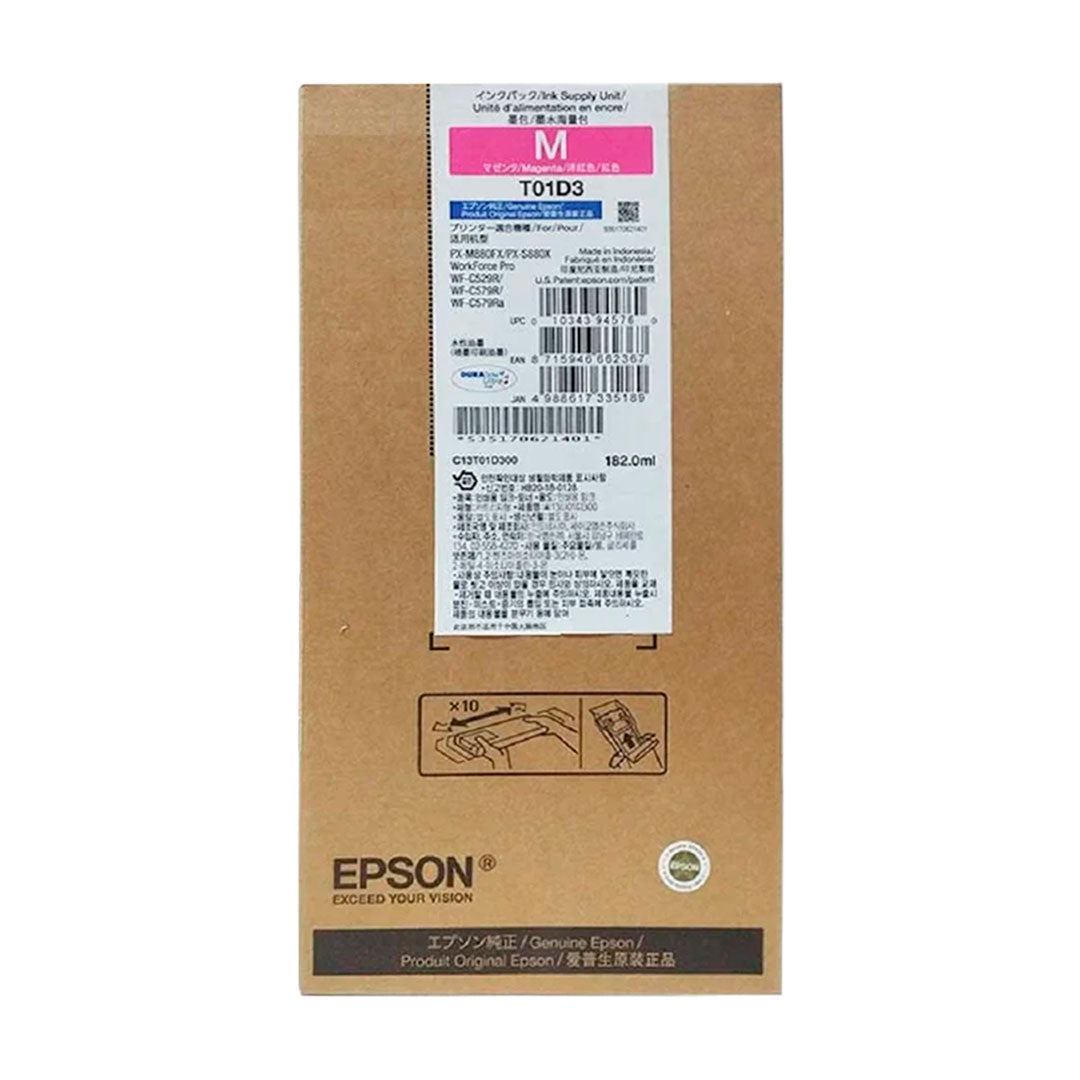 EPSON T01D300 Bolsa de Tinta Magenta Durabrite Ultra T01D (M)