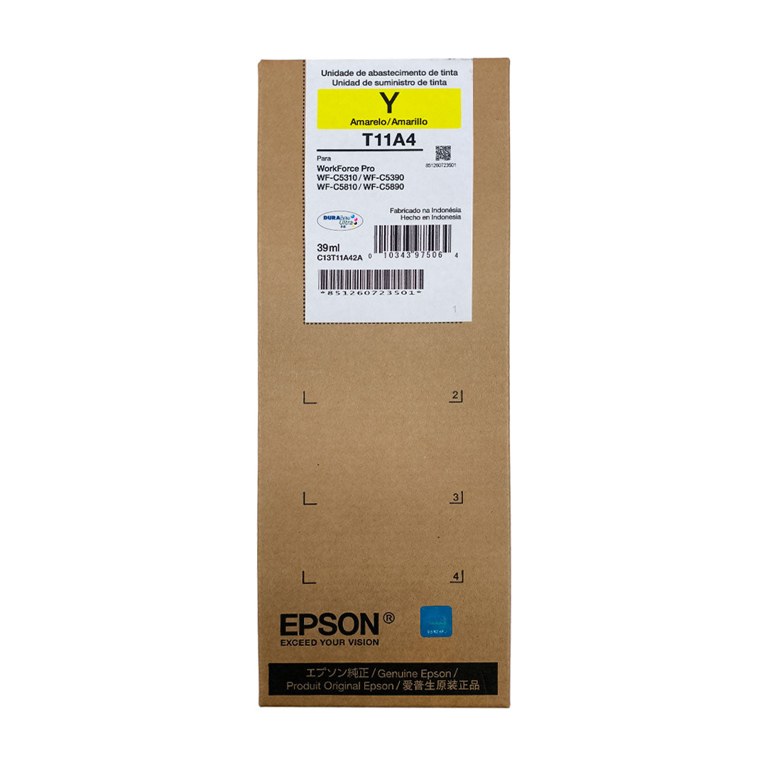 EPSON T11A420-AL Bolsa de Tinta Amarillo para WorkForce