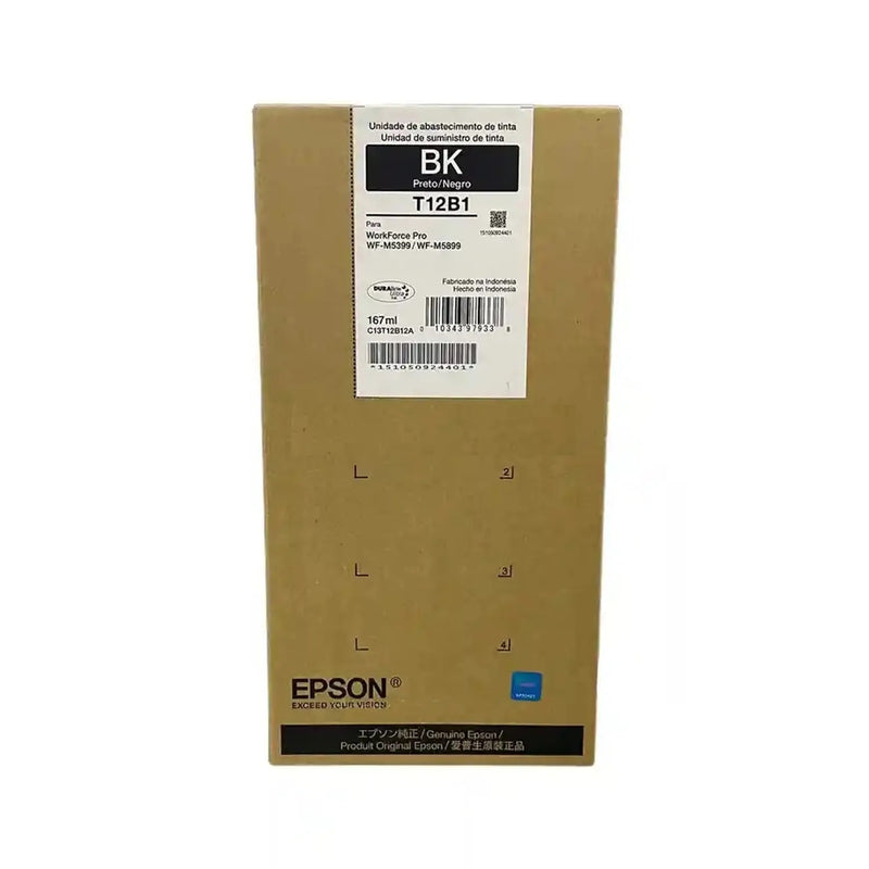 EPSON T12B120-AL Tinta WorkForce Pro WF-M5399,WF-M5899 Black 10.000 pág