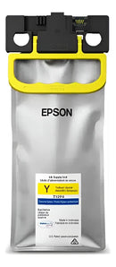 EPSON T12P400 Tinta de Impresora Durabrite Ultra WF EM-C800 Yellow
