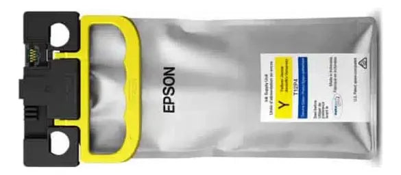 EPSON T12P400 Tinta de Impresora Durabrite Ultra WF EM-C800 Yellow