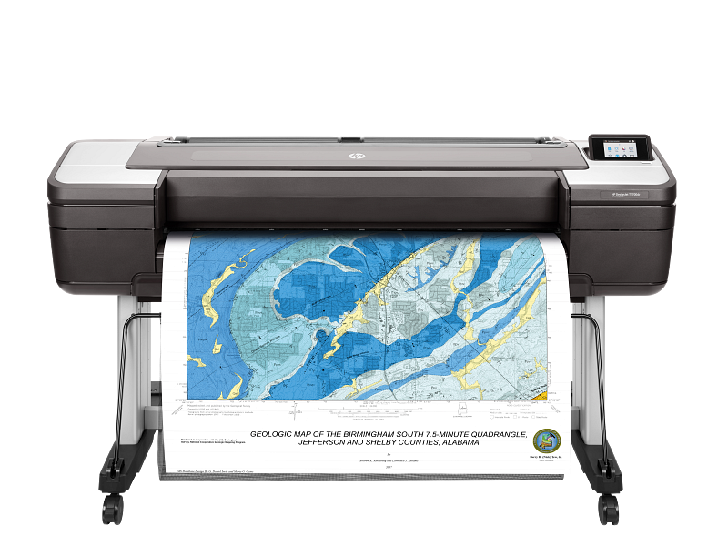 HP 1VD88A#B1K DesignJet T1700dr Impresora PostScript 44"