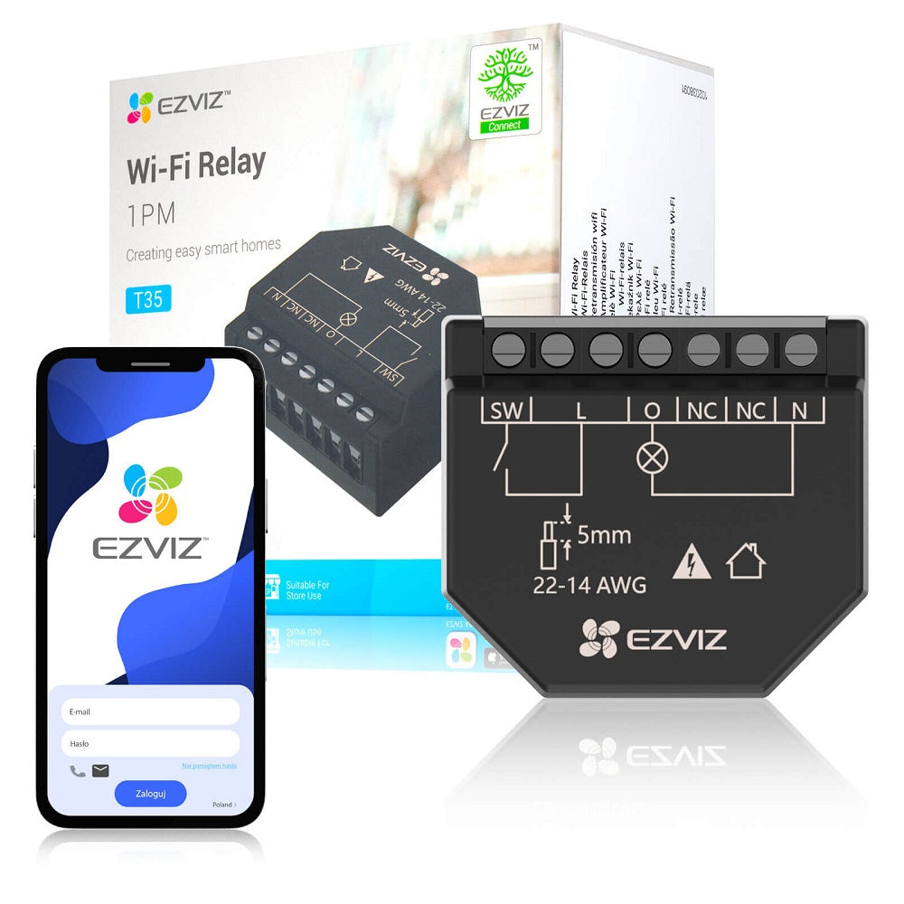 EZVIZ T35 Relé Inteligente WIFI Domótica para Control Alexa