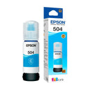 EPSON T504220-AL - Frasco de tinta ciano Epson 504 
