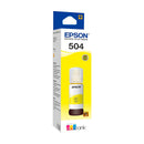 EPSON T504420-AL - Frasco de tinta amarela Epson 504 