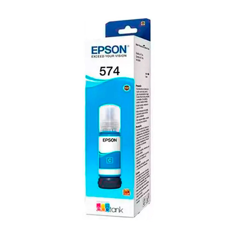 EPSON T574220-AL BOTELLA DE TINTA PARA IMPRESORA 574 Cian L8050,l1850